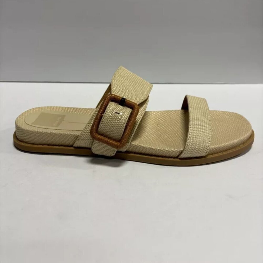 Dolce Vita Women’s Giana Slide Sandals Beige, Size 9 M